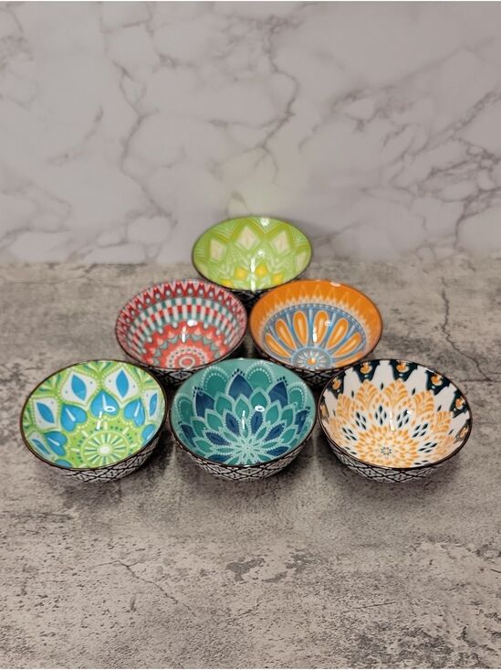 Other - Set of six colorful bowls
